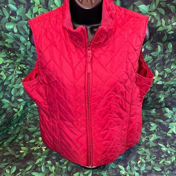 liz & co. Jackets & Blazers - Liz & Co Quilted Vest